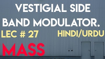 Vestigial side band. VSB modulation.