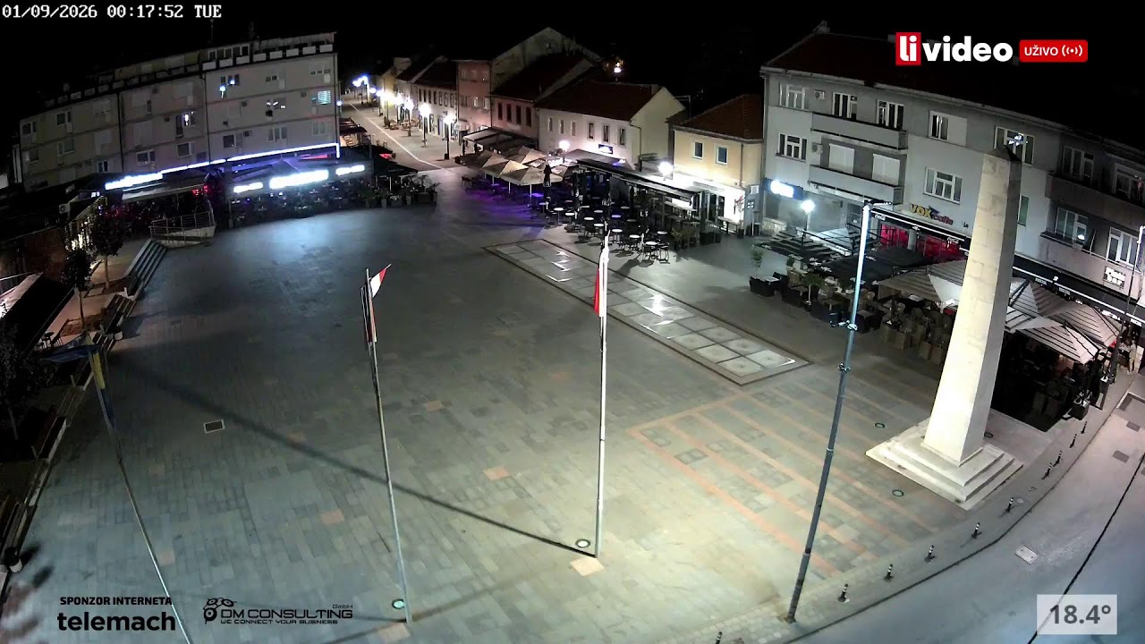 🏙️ LIVNO - TRG KRALJA TOMISLAVA