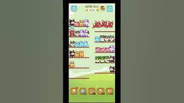 Cat Sort Level 1144 with Puzzle_Daddy