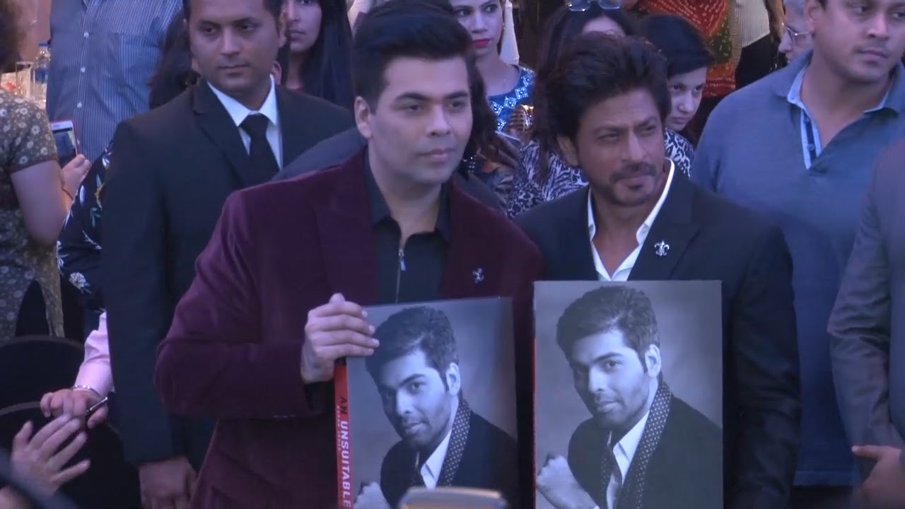 AN UNSUITABLE BOY: Shahrukh Khan's Witty Speech At Karan Johar's Book Launch