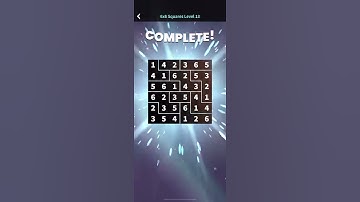 Flow Fit: Sudoku 6x6 Squares Level 13