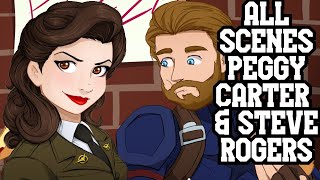 All scenes with Peggy Carter and Steve Rogers (steggy)