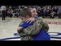 Mom and Son Reunite on Warriors Ground