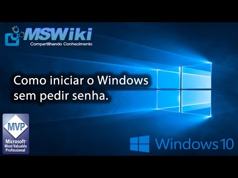 Windows 10 - Como iniciar o Windows 10 sem pedir senha