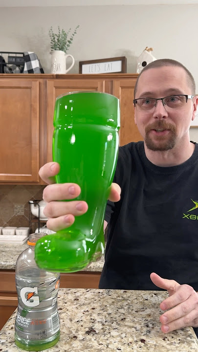 Gatorade Fierce Green Apple! Let's go! #shorts #gatorade #fierce #greenapple #chug #chugging