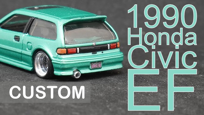 Honda Civic Custom Hot Wheels J-imports Edition, True JDM Tunned