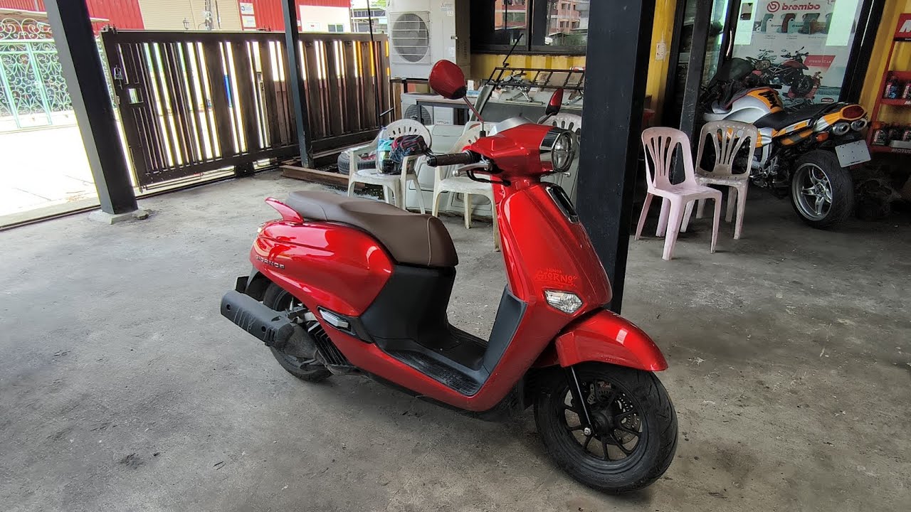 Honda Giorno แก้ไขโช้คหน้าโหลดแข็งกระด้างให้กลับมานุ่มนวล ขี่สบาย