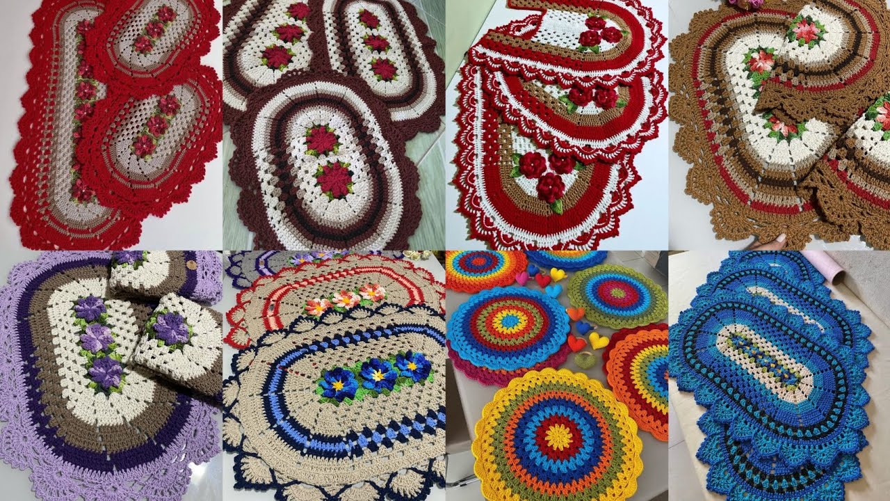 Most beautiful & trending crochet handmade items and home decor Ideas new design 2026||Table Runner 