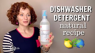 DIY Natural DISHWASHER DETERGENT Recipe