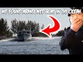 We found a Creepy ABANDONED boat in the Ocean!