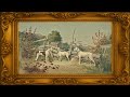 Vintage Dogs in Countryside | 4K Frame TV Art Screensaver | Relaxing Dog Painting for Home Decor