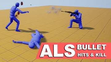 Advanced Locomotion System #8 - Bullet Hit Damage and Kill