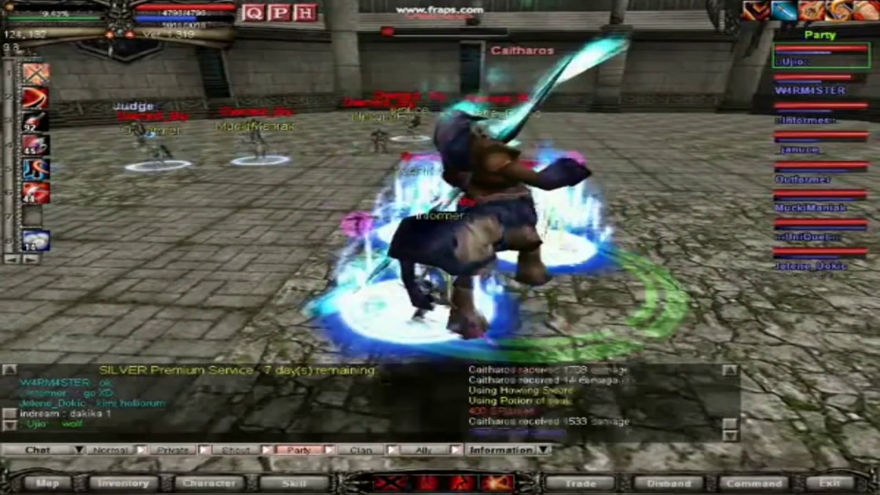 Knight Online Caitharos Owned By Informer ARES USKO