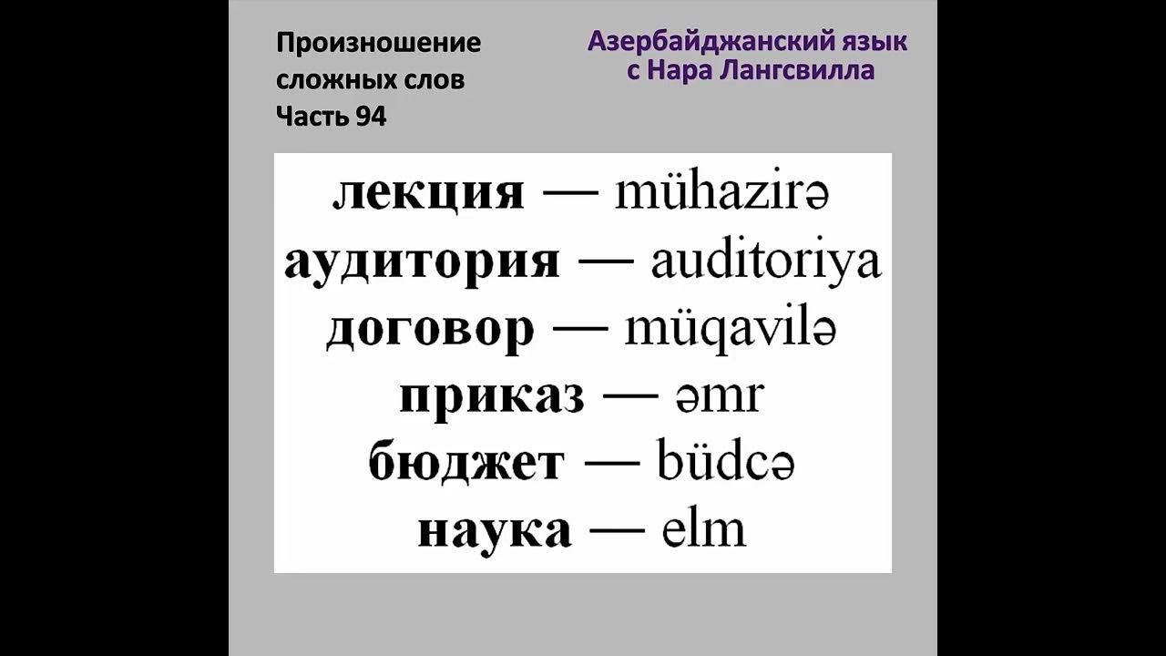 сложные слова на азербайджанском. азербайджанский язык учить самостоятельно. урок азербайджанского языка для начинающих. произношение букв азербайджанского алфавита. слова на азербайджанском языке.