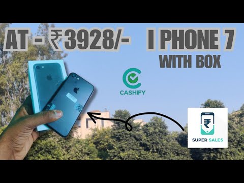 Unboxing iPhone 7 for just ₹3928/-🔥😱 From Cashify Supersale | C Grade | #refurbished #mobiitech