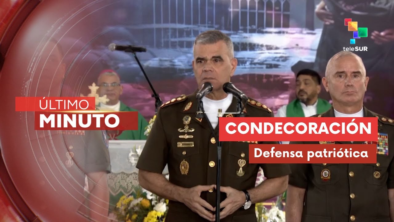 Venezuela condecora a militares por defensa de la patria