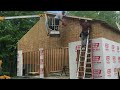 Big 28x32 Ranch Style Garage Part 5 Closed In