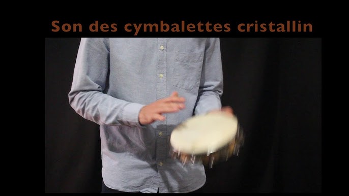 Lot de 2 Instruments de Musique Tambourin et Couronne à Cymbalettes bon  état - Instrument De Musique