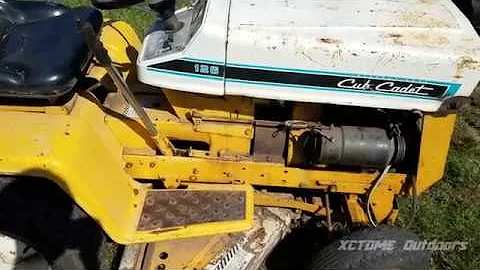 My Vintage Equipment Part 3 1970s International Harvester/Cub-Cadet Model 126 Tractor/Mower