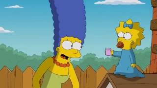 Marge Simpson ALS ice bucket challenge.