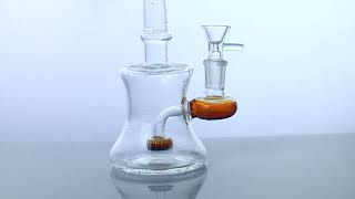 Nadia Glass: Showerhead Slitted Filter Bong