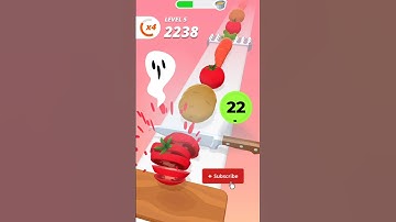 Slice Cutting Vegetables 😋 #games #gameplay