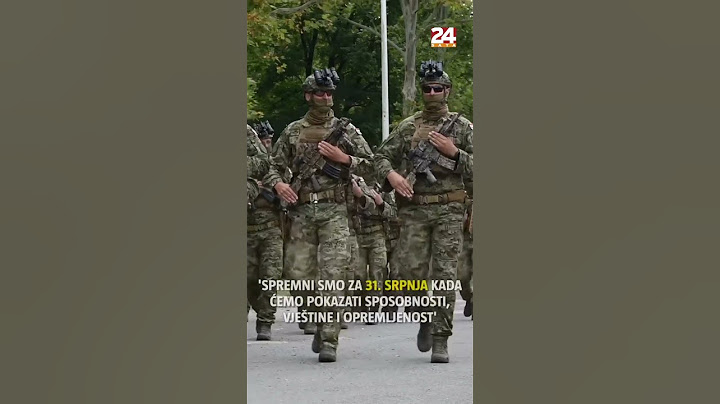 Anušić: 'Snaga Oružanih snaga jamči da se više nikada neće dogoditi ono '90-ih godina'