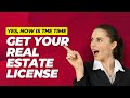 Why you should get your real estate license