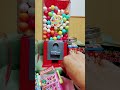 ASMR NEW GUMBALL MACHINE #asmr #trending #satisfying #viral #MissTsumugi 🟠🔵🔴🟢