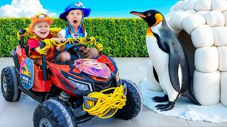 Safari, Tow Trucks &amp; Car Wash: Oliver's Ultimate Adventure! | 30 Mins