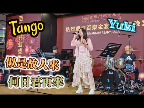 Yuki雪兒🎤Tango節奏💃 似是故人來︱何日君再來︱MegaBox  百樂金宴