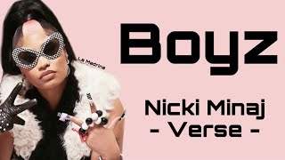 Jesy Nelson & Nicki Minaj - Boyz (Verse   Lyrics)