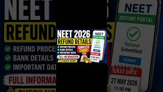 ❗😱Neet 2026 important updation #neet2026 #neetupdate #exam #viral #youtubeshorts
