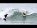 2 KOOKS trip out surfers at LOWERS with tricky party waves!