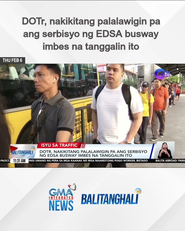 DOTr, nakikitang palalawigin pa ang serbisyo ng EDSA busway imbes na tanggalin ito | Balitanghali