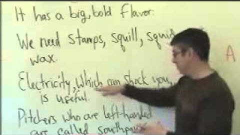 Restrictive and Non-Restrictive Commas Explanied