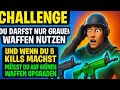 Fortnite CHALLENG nur graue Waffen nutzen ab 5 kills müsst du auf grüne Waffen wechseln #fortnite 