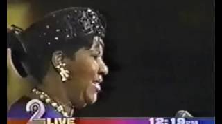 Aretha Franklin  Lift Every Voice & Sing  LIVE  YouTube