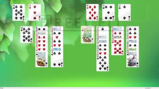 Solution to freecell game in