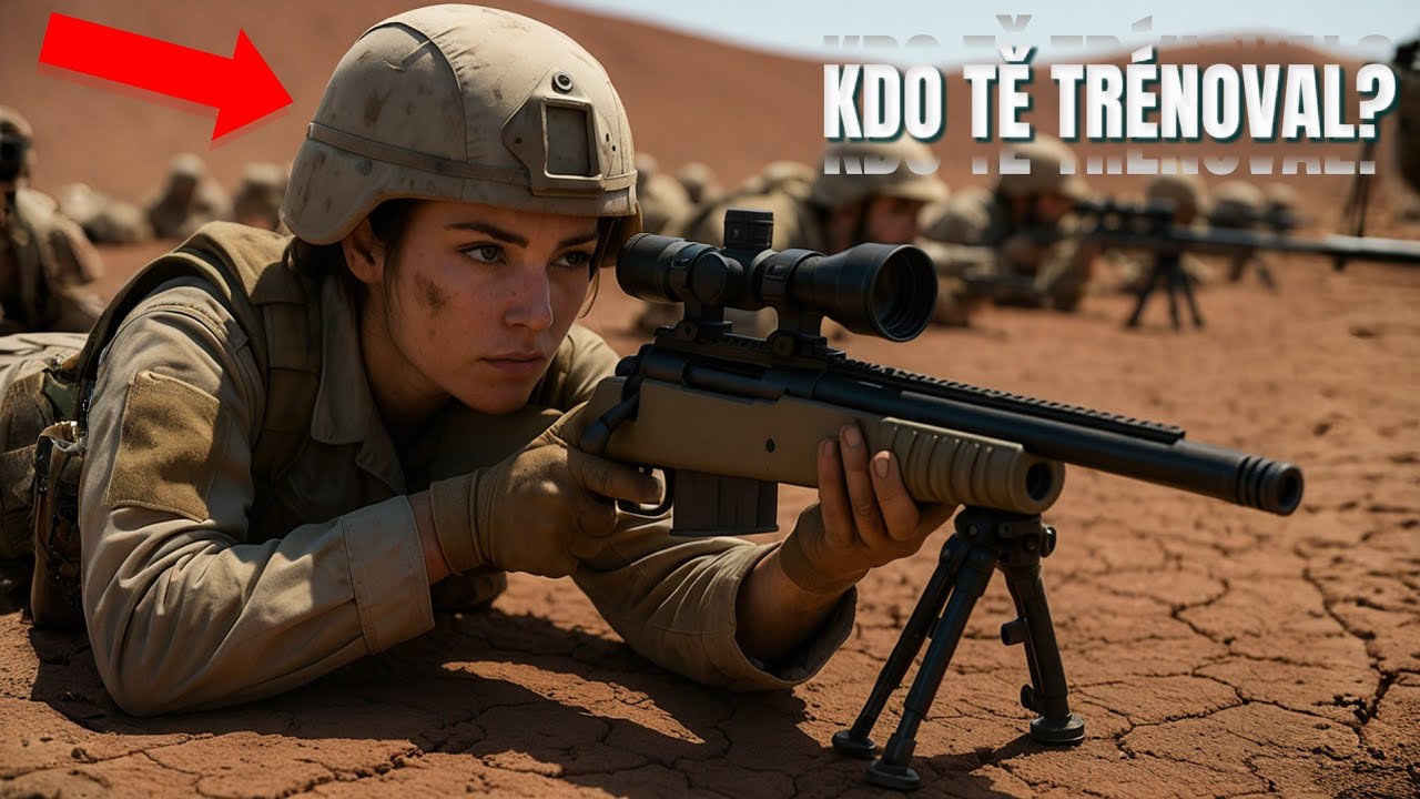 Netušili, že ji trénoval legendární odstřelovač — a pak se stalo tohle…