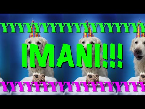 HAPPY BIRTHDAY IMANI! - EPIC Happy Birthday Song