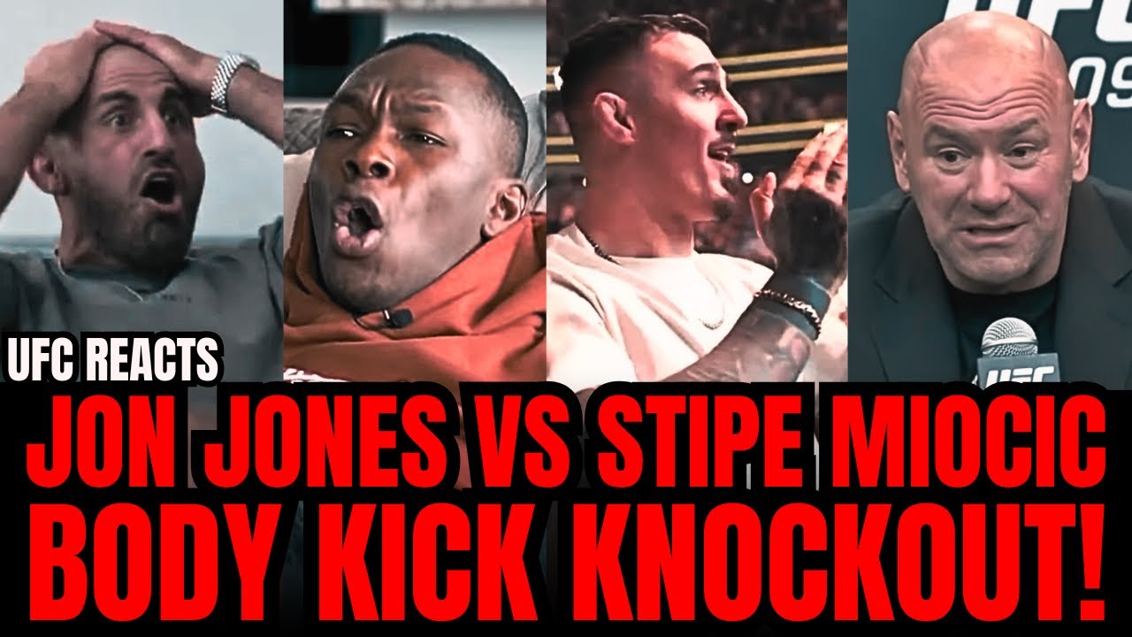 UFC Fighters REACT To Jon Jones vs Stipe Miocic KNOCKOUT!