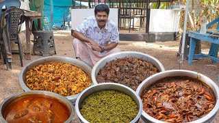 കള്ളുഷാപ്പിലെ ഉച്ചയൂണ് | Shappu Style Fish Sadhya | Non Veg Sadhya | Kishore Cooking