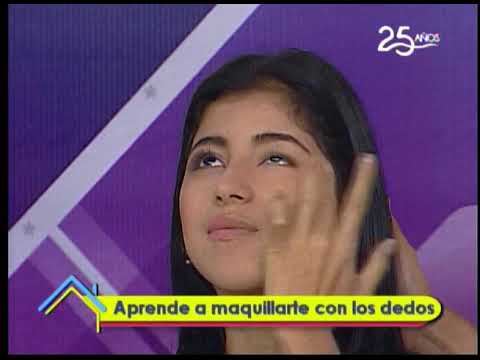 Aprende a maquillarte con los dedos