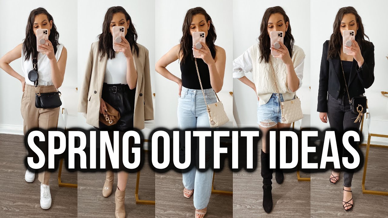 Spring Outfit Ideas 2021 | Neutral and Casual Style - YouTube