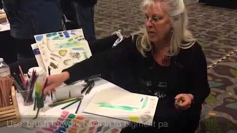SavvyPainter- Kathy Hanson watercolor demo
