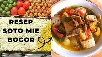 RESEP SOTO MIE BOGOR DIPAKAI JUALAN RESEP TURUN TEMURUN.