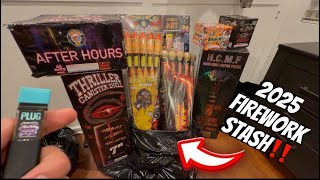 2025 FIREWORK STASH‼️🎆