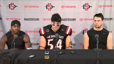 SDSU FOOTBALL: JUDGE, MUNSON & KAEHLER POSTGAME vs...