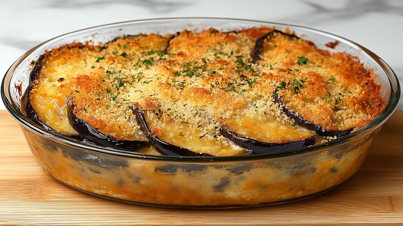 Die Aubergine, die alle verrückt macht! Das beste Auberginenrezept! Schnelles Abendessen! Lecker!